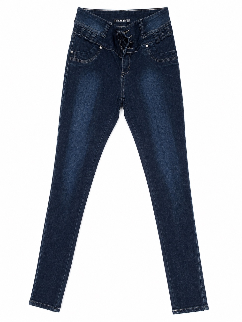 Juniors Dark Blue Skinny Columbian Jeans